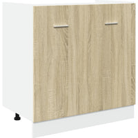 Set di Mobili Porta TV 4 pz Lyon Rovere Sonoma in Truciolato 3307657