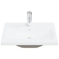 Set Mobili da Bagno 2 pz in Ceramica e Legno Multistrato 3307662