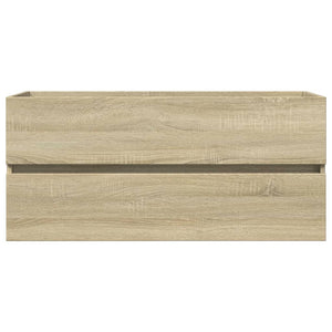 Set Mobili da Bagno 2 pz in Ceramica e Legno Multistrato