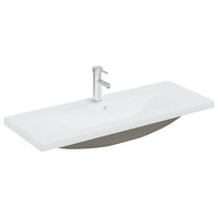 Set Mobili da Bagno 2 pz in Ceramica e Legno Multistrato 3307665