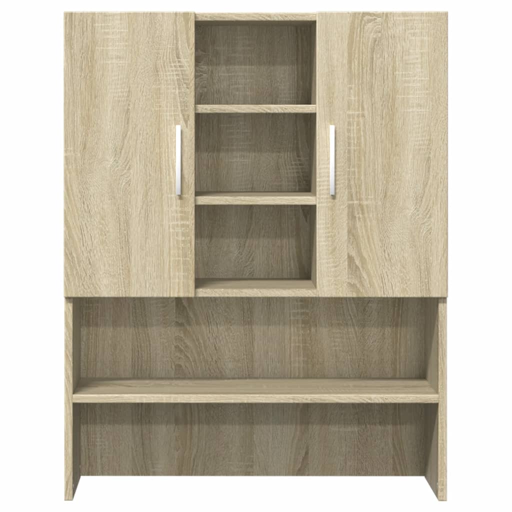 Mobili Lavatrice 2pz Rovere Sonoma in Legno Multistrato