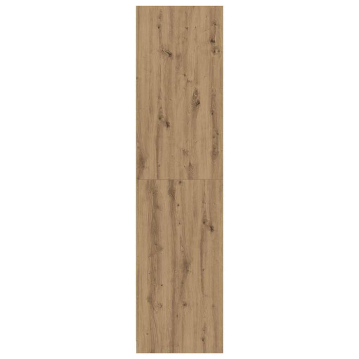 Armadio Rovere Artigianale 30x50x200 cm in Legno Multistrato