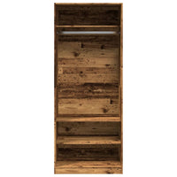 Armadio Legno Antico 80x50x200 cm in Legno Multistrato 3307700