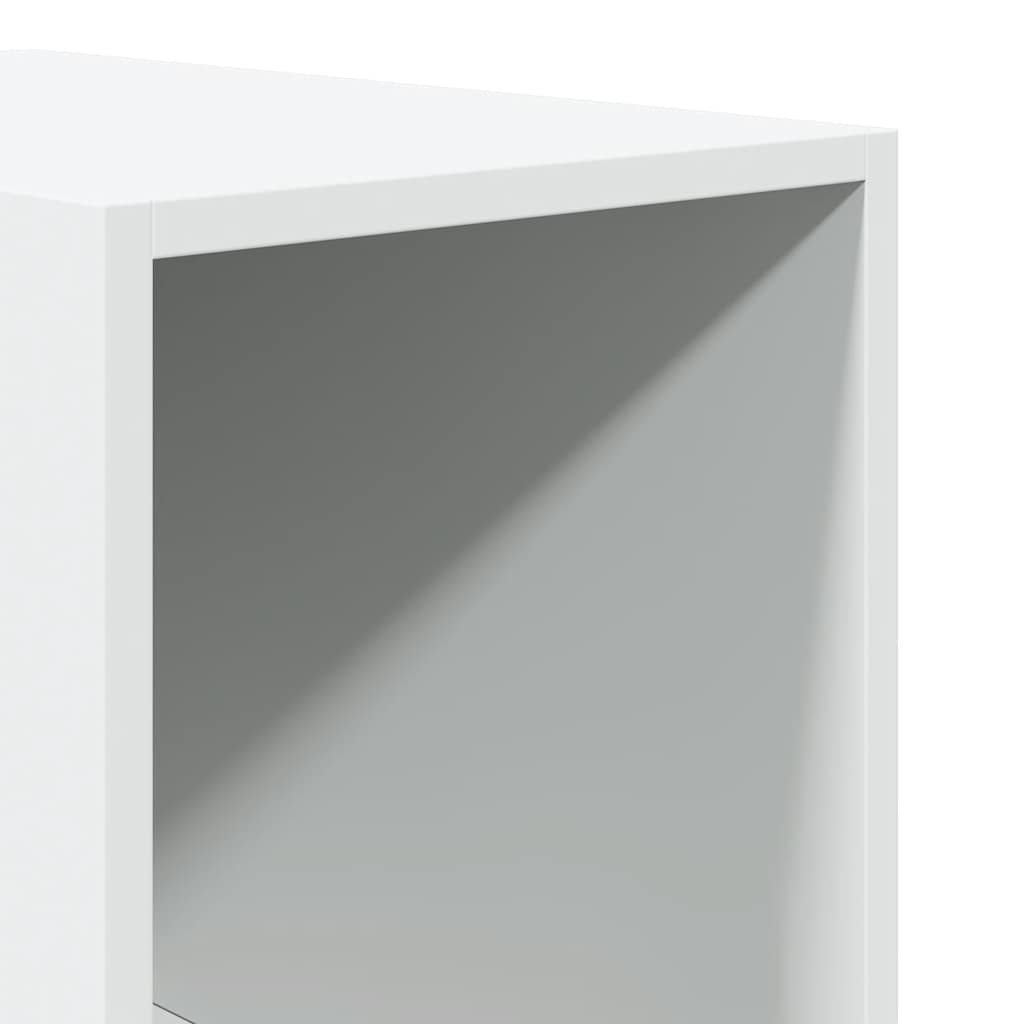 Armadio Bianco 30x50x200 cm in Legno tecnico