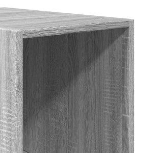 vidaXL Armadio Grigio Sonoma 30x50x200 cm in Legno tecnico