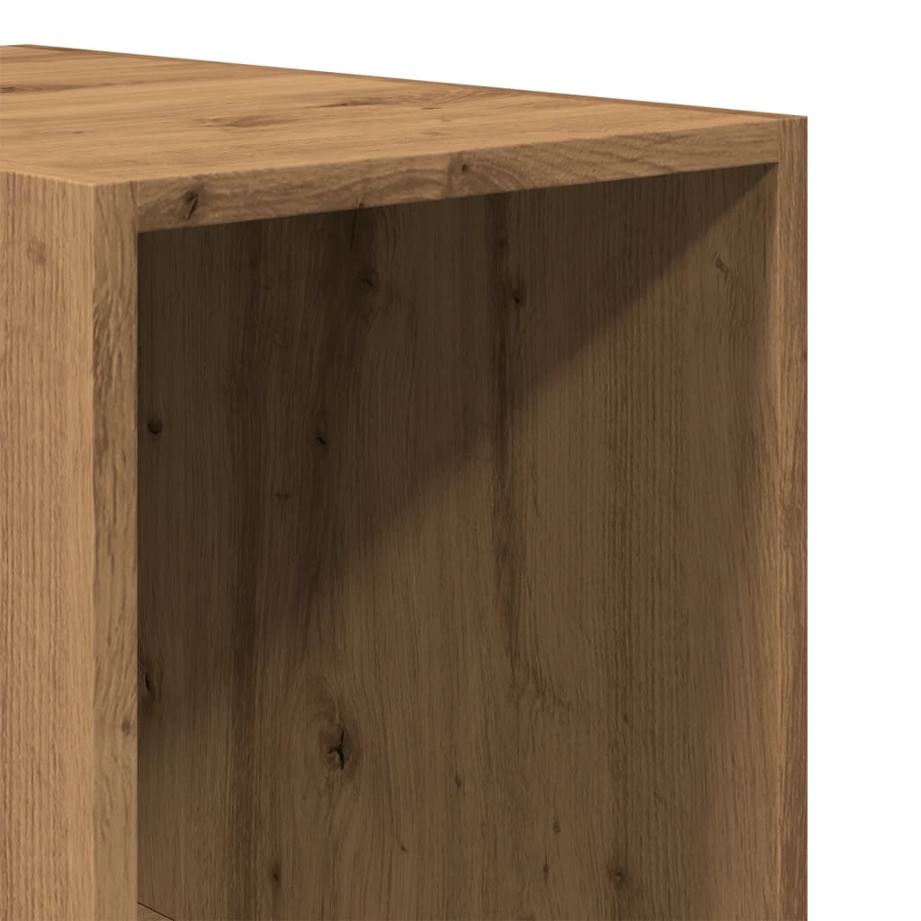 vidaXL Armadio Rovere Artigianale 30x50x200 cm in Legno tecnico