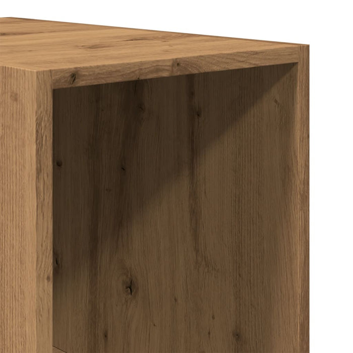 vidaXL Armadio Rovere Artigianale 30x50x200 cm in Legno tecnico