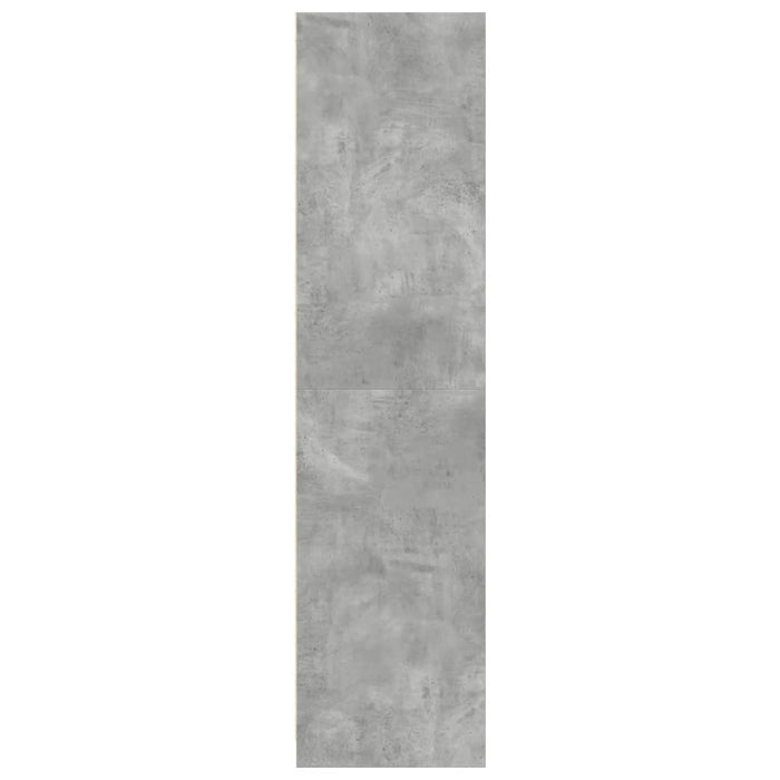 Armadio Grigio Cemento 50x50x200 cm in Legno tecnico