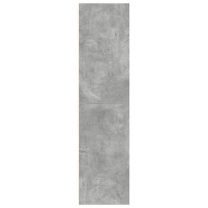 Armadio Grigio Cemento 80x50x200 cm in Legno tecnico