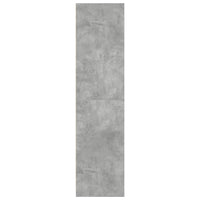 Armadio Grigio Cemento 30x50x200 cm in Legno Multistrato 3307741