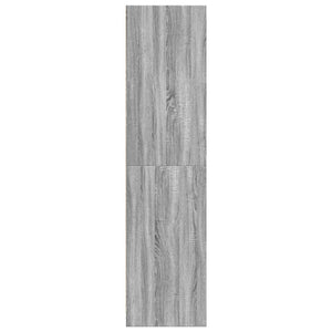 Armadio Grigio Sonoma 30x50x200 cm in Legno Multistrato 3307743