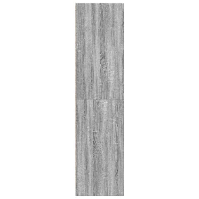 Armadio Grigio Sonoma 30x50x200 cm in Legno Multistrato 3307743