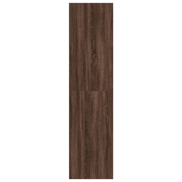 Armadio Rovere Marrone 30x50x200 cm in Legno Multistrato 3307744