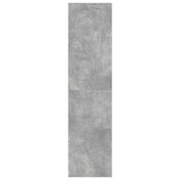 Armadio Grigio Cemento 80x50x200 cm in Legno Multistrato 3307750