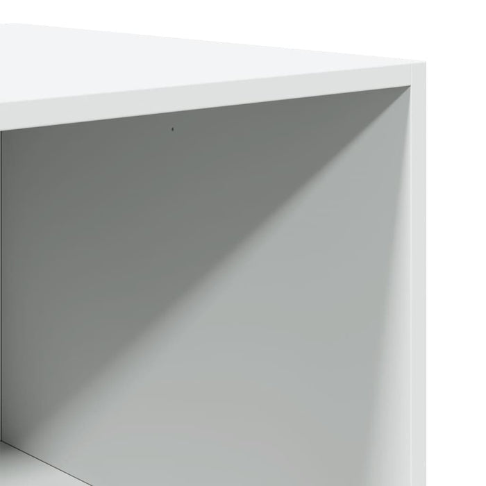 Armadio Bianco 80x50x200 cm in Legno Multistrato