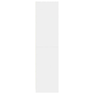 Armadio Bianco 30x50x200 cm in Legno Multistrato