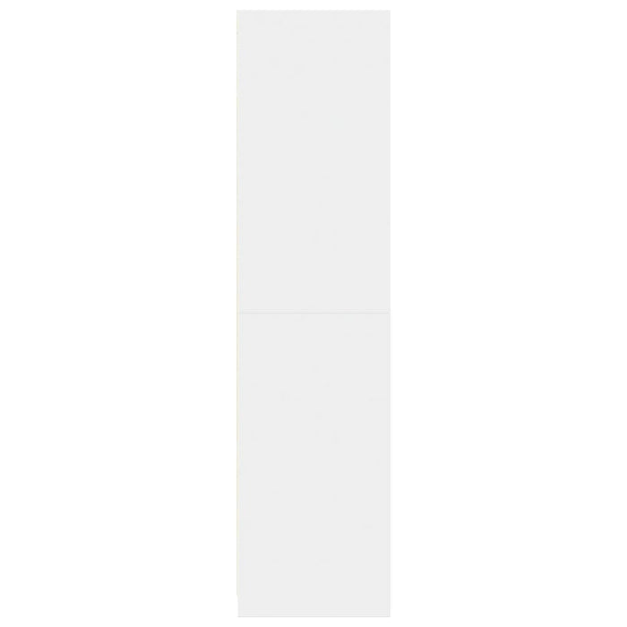 Armadio Bianco 30x50x200 cm in Legno Multistrato