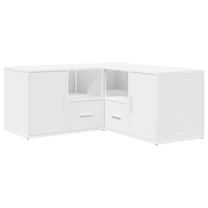 Mobile Angolare Bianco 160x40x45 cm in Truciolato 3307819