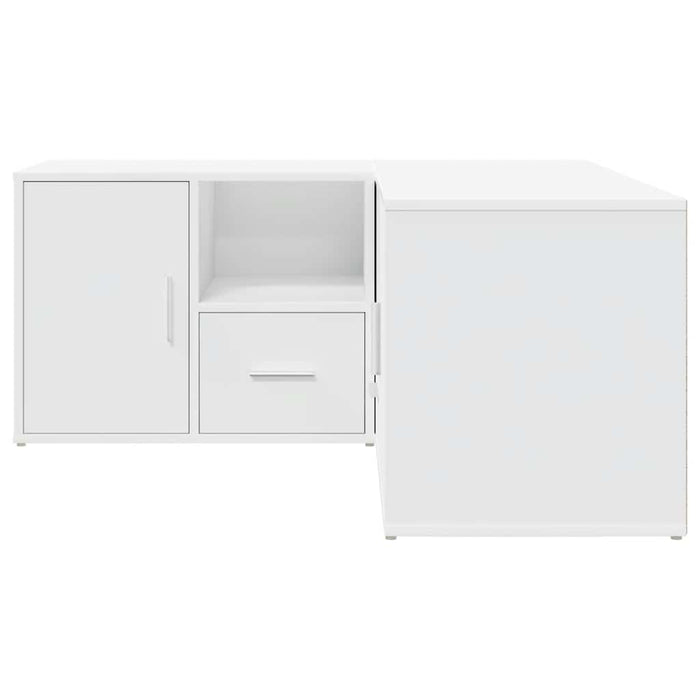 Mobile Angolare Bianco 160x40x45 cm in Truciolato 3307819