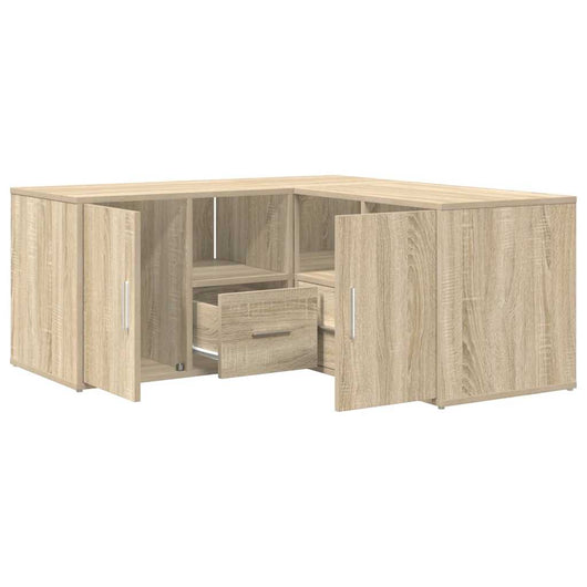 vidaXL Mobile Angolare Rovere Sonoma 160x40x45 cm in Truciolato