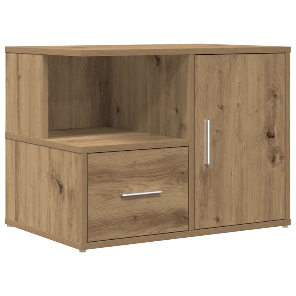 Mobile Angolare Rovere Artigianale 160x40x45 cm in Truciolato 3307827