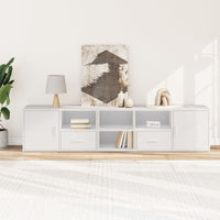 Mobile Angolare Bianco 200x40x45 cm in Truciolato 3307828