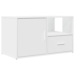 vidaXL Mobile Angolare Bianco 200x40x45 cm in Truciolato