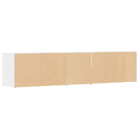 Mobile Angolare Bianco 200x40x45 cm in Truciolato 3307828