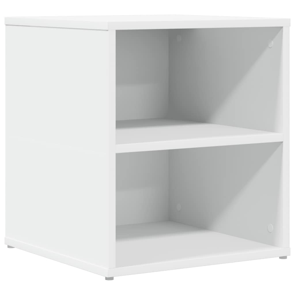 vidaXL Mobile Angolare Bianco 200x40x45 cm in Truciolato