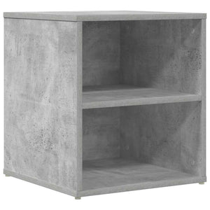 Mobile Angolare Grigio Cemento 200x40x45 cm in Truciolato 3307831