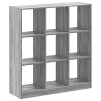 Libreria Grigio Sonoma 102x32x108 cm in Legno Multistrato 3307842