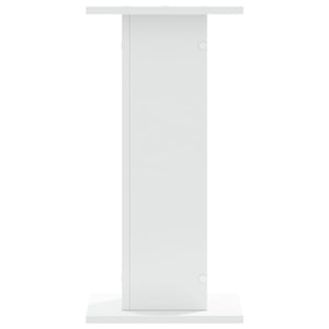 Portavasi per fiori set da 2 30 x 30 x 60 cm in legno ingegnerizzato bianco 02_0045277