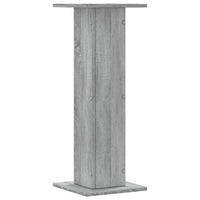 Supporti per Piante 2 pz Grigio Sonoma 30x30x80cm in Truciolato 3307869
