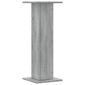 Supporti per Piante 2 pz Grigio Sonoma 30x30x80cm in Truciolato 3307869