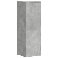 Supporti per Piante 2 pz Grigio Cemento 33x33x100cm Multistrato