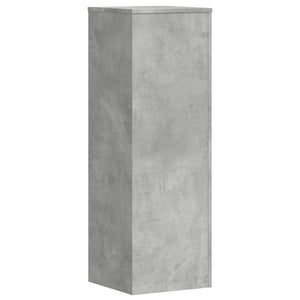 Supporti per Piante 2 pz Grigio Cemento 33x33x100cm Multistrato