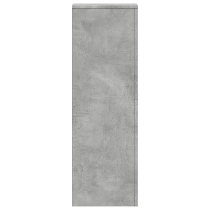 Portavasi per fiori set da 2 in legno ingegnerizzato grigio 02_0045334