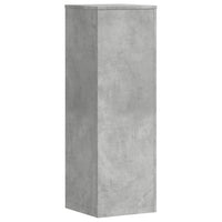 Supporti per Piante 2 pz Grigio Cemento 33x33x100cm Multistrato