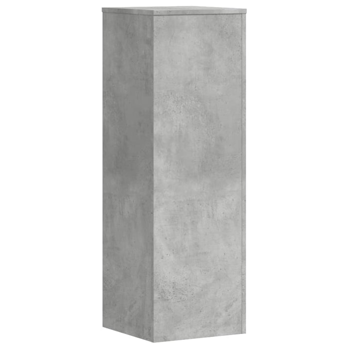 Supporti per Piante 2 pz Grigio Cemento 33x33x100cm Multistrato