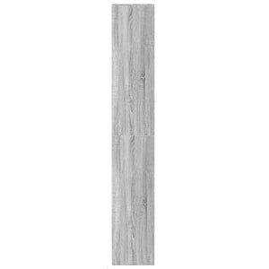 vidaXL Credenza con LED Grigio Sonoma 69x32,5x200 cm in Truciolato