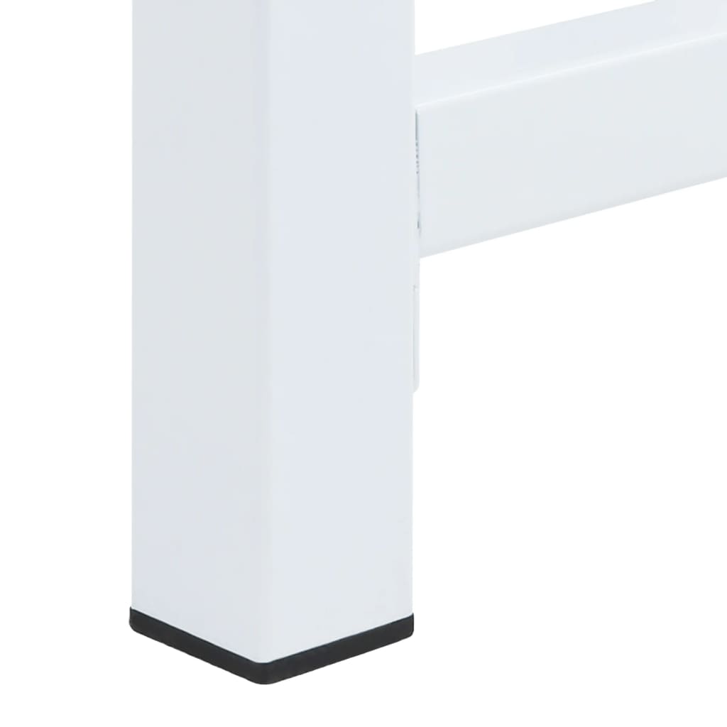 Piedistallo per Lavatrice Doppia con Ripiani Estraibili Bianco 4009871