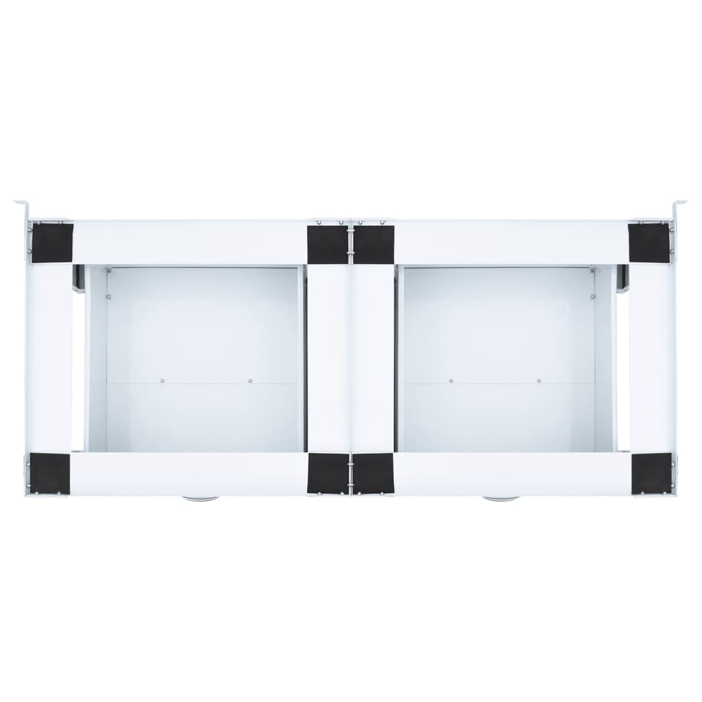 Piedistallo per Lavatrice Doppia con Cassetti Bianco