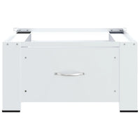 Supporto Alzatina per Lavatrice con Cassetto Bianco