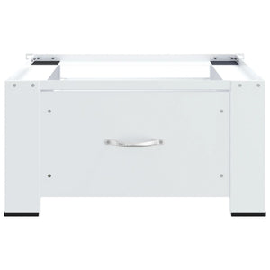 Supporto Alzatina per Lavatrice con Cassetto Bianco