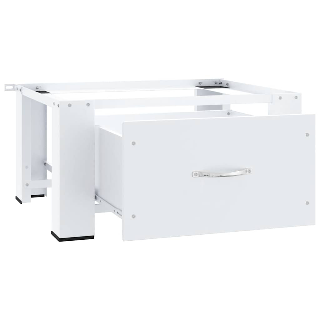 Piedistallo per lavatrice con cassetto bianco 4009868