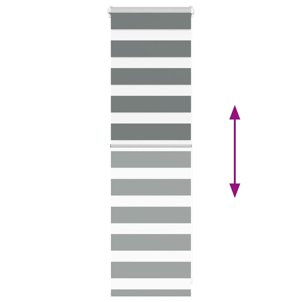 Tenda a Rullo Zebra Larghezza Tessuto 40,9 cm Poliestere 4014094