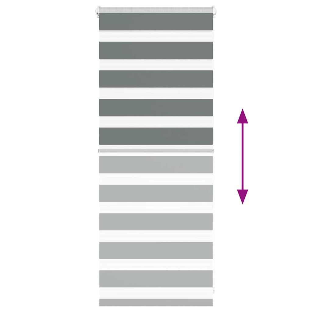 Tenda a Rullo Zebra Larghezza Tessuto 60,9 cm Poliestere 4014098