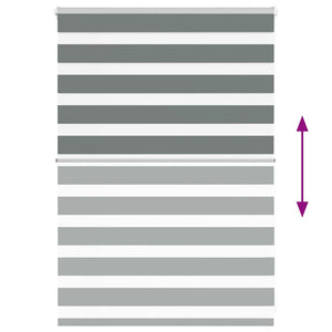 Tenda a Rullo Zebra Larghezza Tessuto 100,9 cm Poliestere 4014106