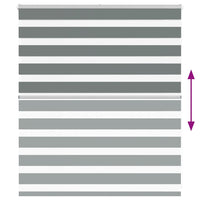 Tenda a Rullo Zebra Larghezza Tessuto 120,9 cm Poliestere 4014110