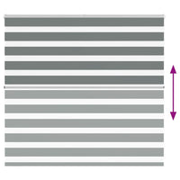 Tenda a Rullo Zebra Larghezza Tessuto 160,9 cm Poliestere 4014118